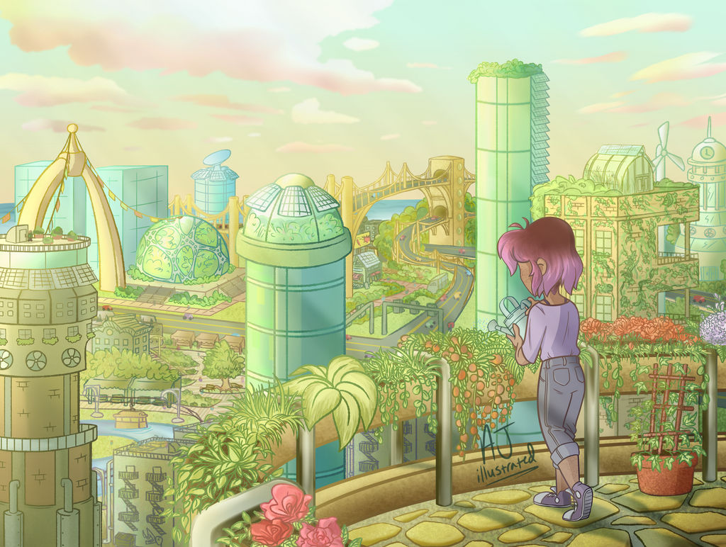 Solarpunk: Visions of a just, nature-positive world